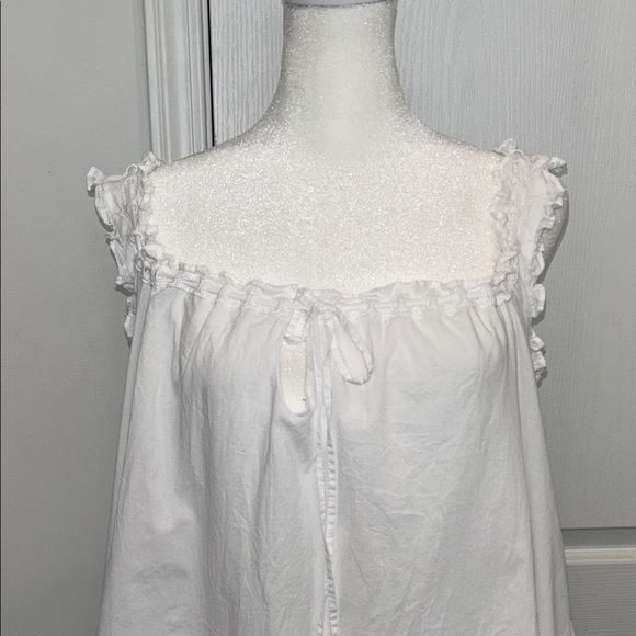 Swing Mini Dress White, Size 4 - Picture 6 of 10